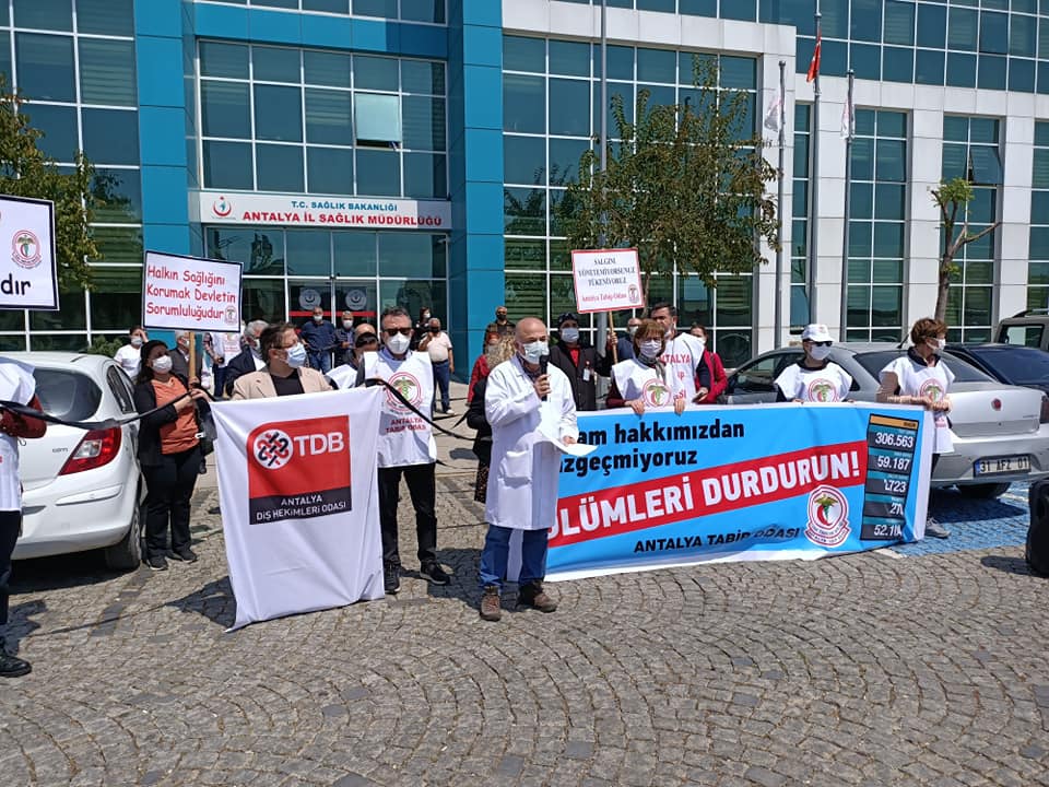 Proteste angajați sănătate Istanbul