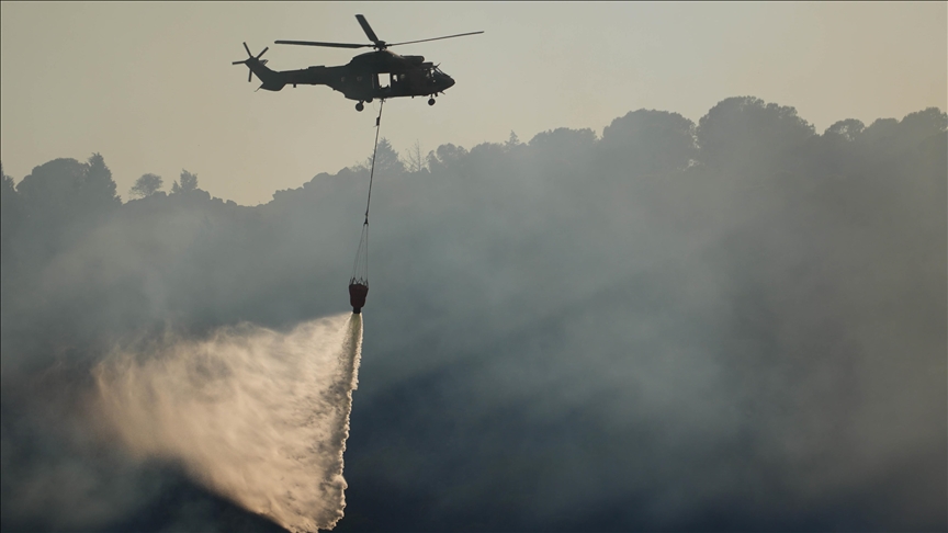 incendiu padure, sursa foto Anadolu Agency