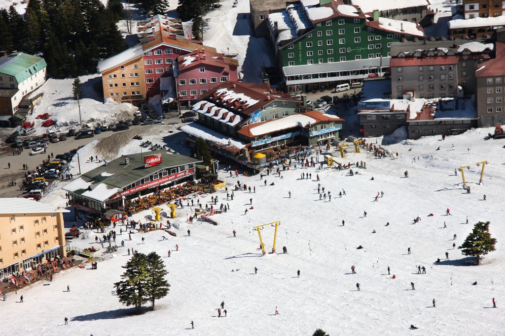 Uludag, Turcia, schi