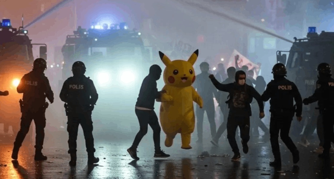 proteste Pikachu