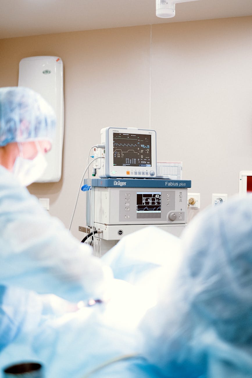 white and blue medical equipment turcia medical