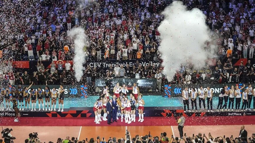 Turcia campioana europeana la volei feminin